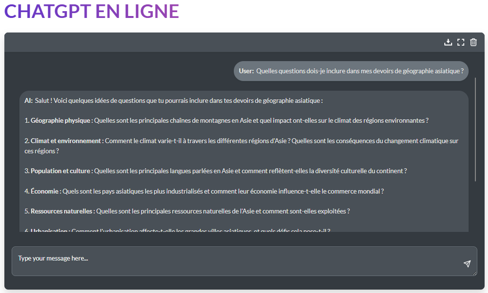 chatgpt prompt pour les enseignants 
