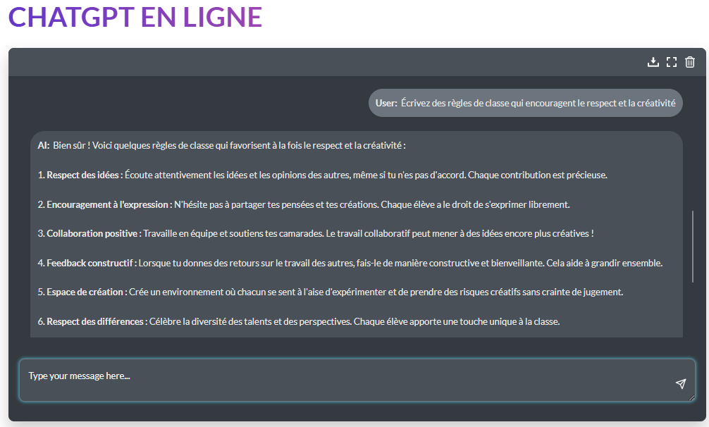 chatgpt prompt pour les enseignants 