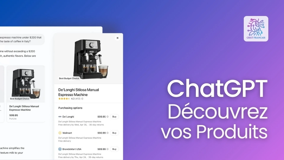 ChatGPT Découvrez vos Produits 1